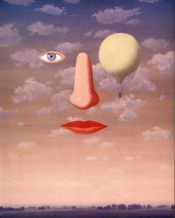 René Magritte, The Beautiful Relations, 1967