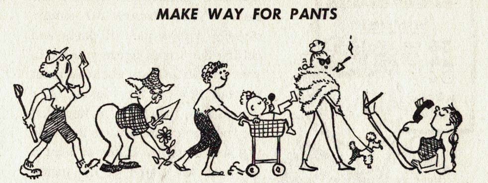 Sewing Pants for Women, 1963